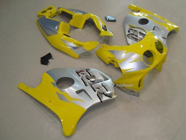 1990-1998 Yellow Silver Honda CBR250RR Fairings for Sale