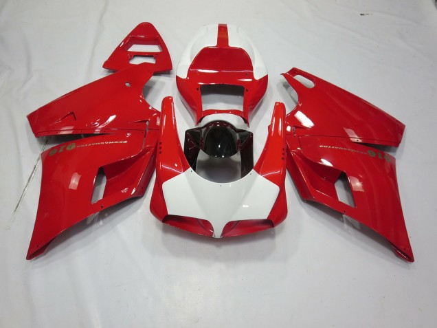 1993-2005 Red and White Ducati 996 748 916 998 Fairings for Sale 1993-2005 Red and White Ducati 996 748 916 998 Fairings for Sale