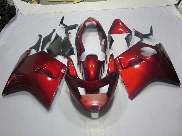 1996-2007 Deep Red Honda CBR1100XX Fairings for Sale