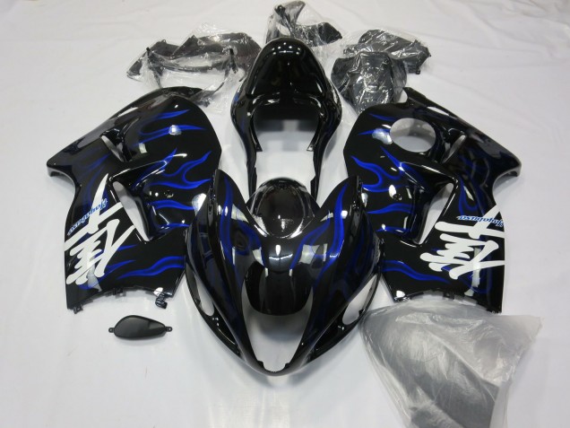 1997-2007 Blue Swirl Suzuki GSXR 1300 Fairings for Sale