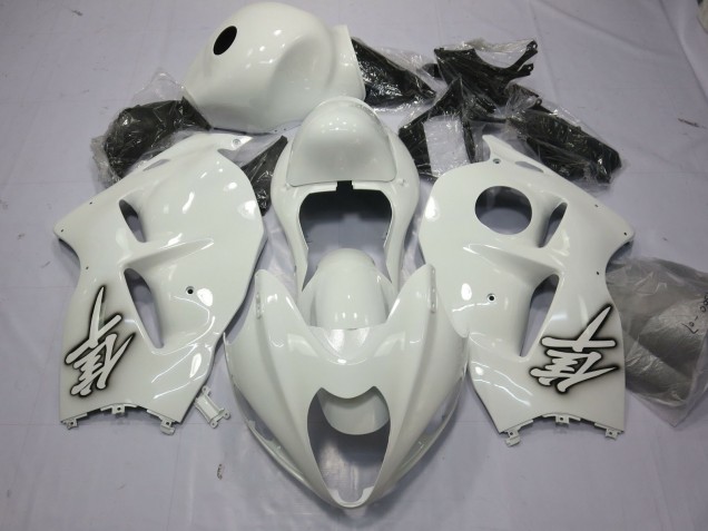 1997-2007 Gloss White Suzuki GSXR 1300 Fairings for Sale 1997-2007 Gloss White Suzuki GSXR 1300 Fairings for Sale