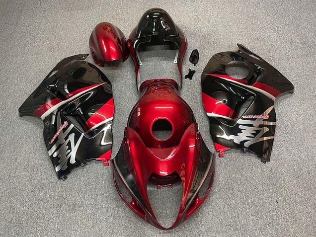 1997-2007 Maroon and Black Style Suzuki GSXR 1300 Fairings for Sale 1997-2007 Maroon and Black Style Suzuki GSXR 1300 Fairings for Sale
