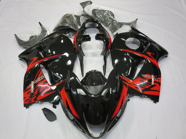 1997-2007 Red and Black Suzuki GSXR 1300 Fairings for Sale 1997-2007 Red and Black Suzuki GSXR 1300 Fairings for Sale