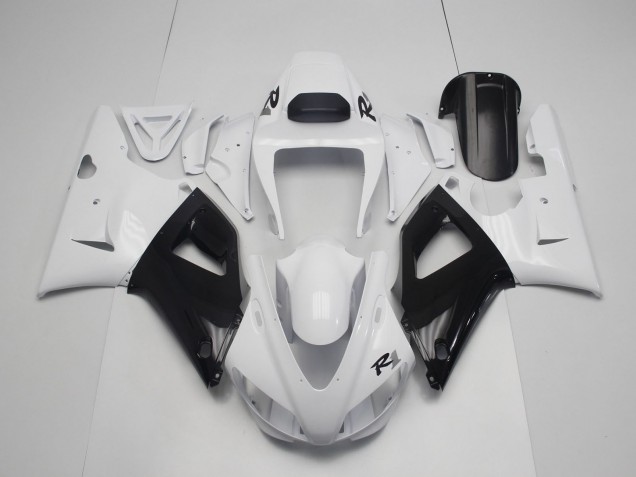 1998-1999 Black and White Yamaha R1 Fairings for Sale 1998-1999 Black and White Yamaha R1 Fairings for Sale