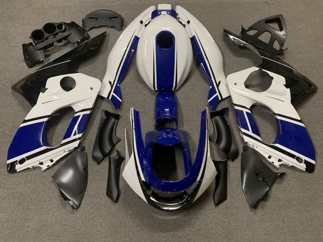 1998-2007 Dark Blue and white Yamaha YZF600 Fairings for Sale 1998-2007 Dark Blue and white Yamaha YZF600 Fairings for Sale
