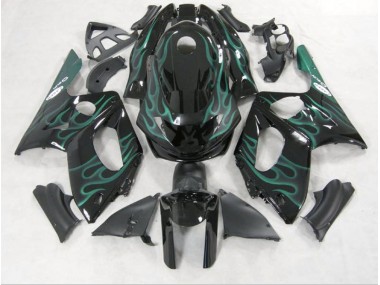 1998-2007 Emerald Green Flame Yamaha YZF600 Fairings for Sale