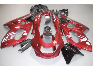 1998-2007 Gloss Red and White Decals Yamaha YZF600 Fairings for Sale
