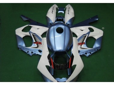 1998-2007 Light Blue and White Yamaha YZF600 Fairings for Sale