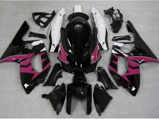 1998-2007 Pink Black and White Yamaha YZF600 Fairings for Sale 1998-2007 Pink Black and White Yamaha YZF600 Fairings for Sale