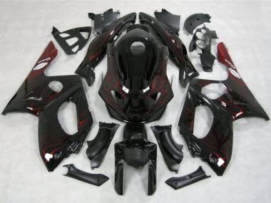 1998-2007 Red Flame Yamaha YZF600 Fairings for Sale