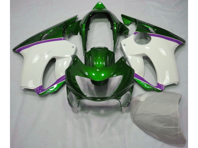 1999-2000 Lizard Green and Purple Honda CBR600 F4 Fairings for Sale 1999-2000 Lizard Green and Purple Honda CBR600 F4 Fairings for Sale