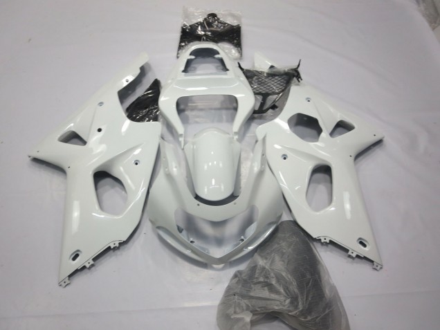 2000-2002 Gloss White Suzuki GSXR 1000 Fairings for Sale 2000-2002 Gloss White Suzuki GSXR 1000 Fairings for Sale