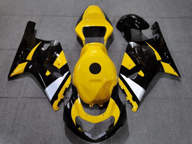 2001-2003 Black and Yellow Suzuki GSXR 600-750 Fairings for Sale 2001-2003 Black and Yellow Suzuki GSXR 600-750 Fairings for Sale