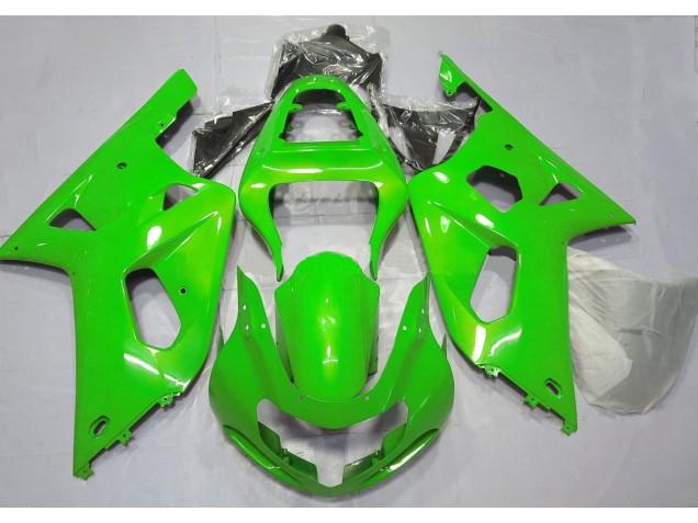 2001-2003 Bright Green Suzuki GSXR 600-750 Fairings for Sale 2001-2003 Bright Green Suzuki GSXR 600-750 Fairings for Sale