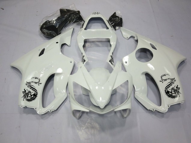 2001-2003 Dragon White Honda CBR600 F4i Fairings for Sale 2001-2003 Dragon White Honda CBR600 F4i Fairings for Sale