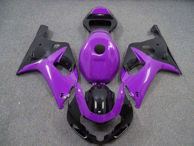 2001-2003 Gloss Purple and Black Suzuki GSXR 600-750 Fairings for Sale 2001-2003 Gloss Purple and Black Suzuki GSXR 600-750 Fairings for Sale