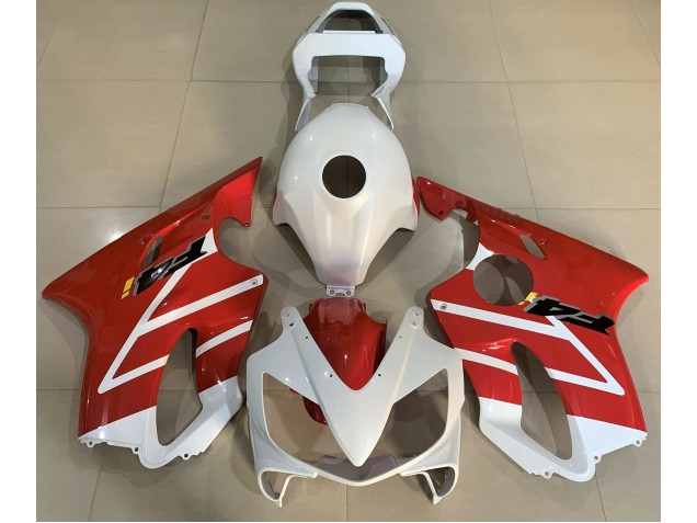 2001-2003 Gloss White and Red Honda CBR600 F4i Fairings for Sale 2001-2003 Gloss White and Red Honda CBR600 F4i Fairings for Sale