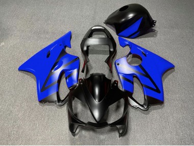 2001-2003 Matte Black and Blue Honda CBR600 F4i Fairings for Sale