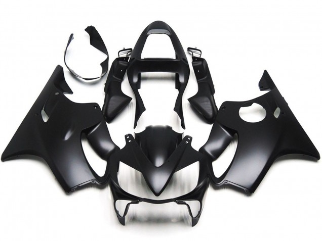 2001-2003 Plain Matte Black Honda CBR600 F4i Fairings for Sale 2001-2003 Plain Matte Black Honda CBR600 F4i Fairings for Sale