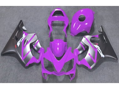 2001-2003 Purple and Matte Silver Honda CBR600 F4i Fairings for Sale