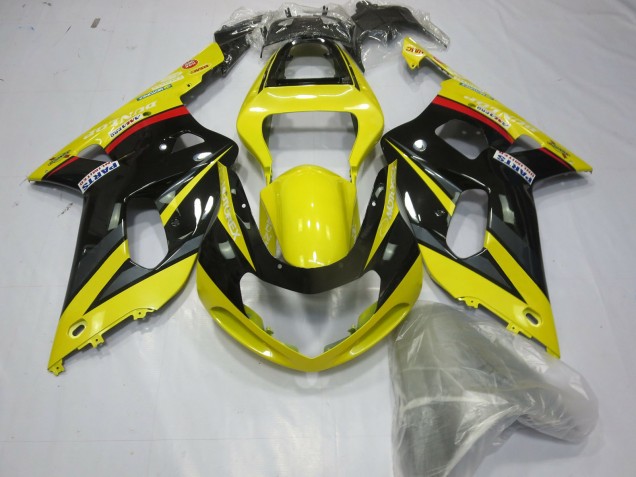 2001-2003 Yellow Black and Grey Suzuki GSXR 600-750 Fairings for Sale 2001-2003 Yellow Black and Grey Suzuki GSXR 600-750 Fairings for Sale