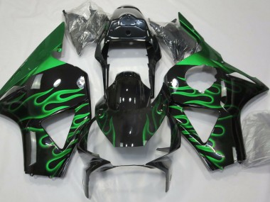 2002-2003 Green Flame Honda CBR954 Fairings for Sale