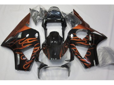 2002-2003 Orange Flame Honda CBR954 Fairings for Sale