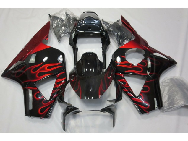 2002-2003 Red Flame Honda CBR954 Fairings for Sale 2002-2003 Red Flame Honda CBR954 Fairings for Sale
