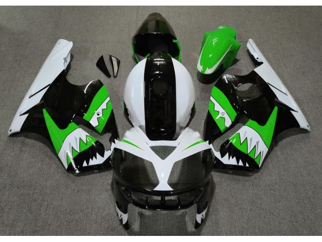 2002-2005 Green Shark Kawasaki ZX12R Fairings for Sale 2002-2005 Green Shark Kawasaki ZX12R Fairings for Sale
