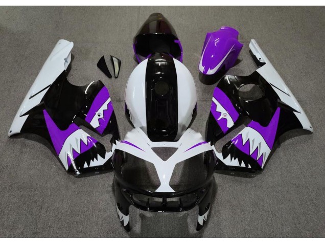 2002-2005 Purple Shark Kawasaki ZX12R Fairings for Sale 2002-2005 Purple Shark Kawasaki ZX12R Fairings for Sale
