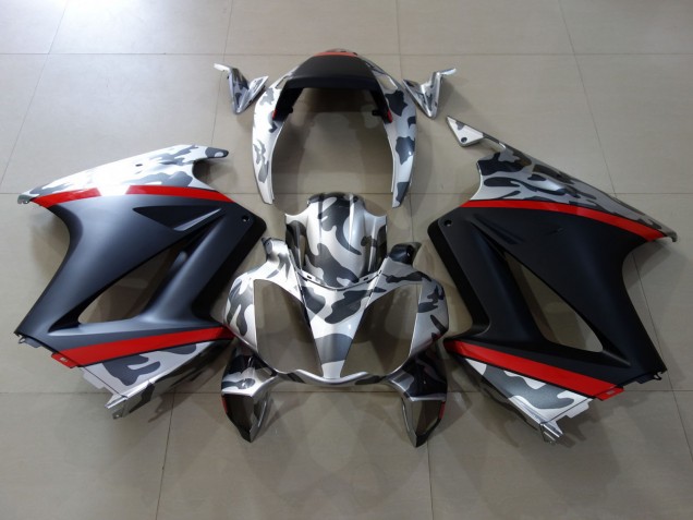 2002-2012 Matte and Camo Honda VFR800 Fairings for Sale 2002-2012 Matte and Camo Honda VFR800 Fairings for Sale