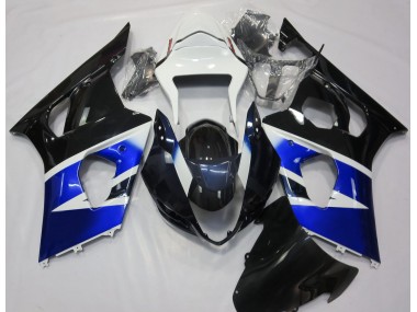 2003-2004 Black Blue and White Suzuki GSXR 1000 Fairings for Sale