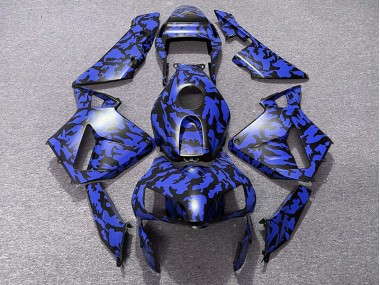 2003-2004 Blue Camo Honda CBR600RR Fairings for Sale
