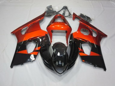 2003-2004 Burnt orange and Black Suzuki GSXR 1000 Fairings for Sale