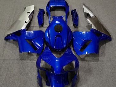 2003-2004 Deep Blue & Silver Honda CBR600RR Fairings for Sale