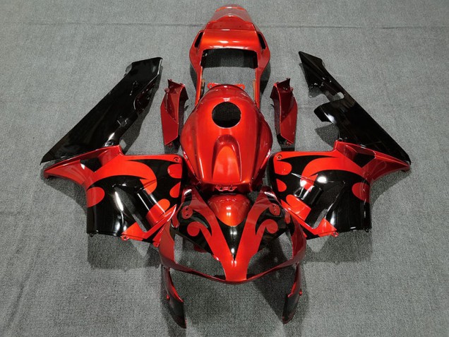 2003-2004 Gloss Deep Orange Honda CBR600RR Fairings for Sale 2003-2004 Gloss Deep Orange Honda CBR600RR Fairings for Sale