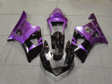 2003-2004 Gloss Purple & Black Suzuki GSXR 1000 Fairings for Sale