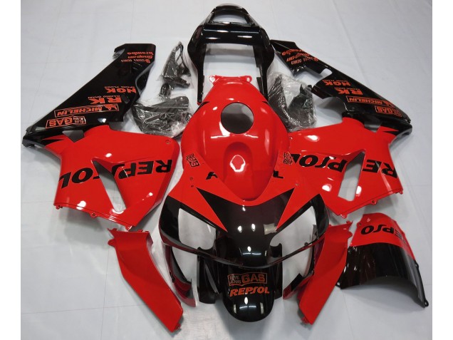 2003-2004 Gloss Red Repsol Honda CBR600RR Fairings for Sale 2003-2004 Gloss Red Repsol Honda CBR600RR Fairings for Sale