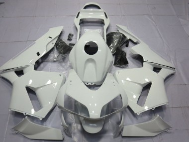 2003-2004 Gloss White Plain Honda CBR600RR Fairings for Sale
