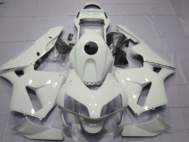 2003-2004 Gloss White Plain Honda CBR600RR Fairings for Sale