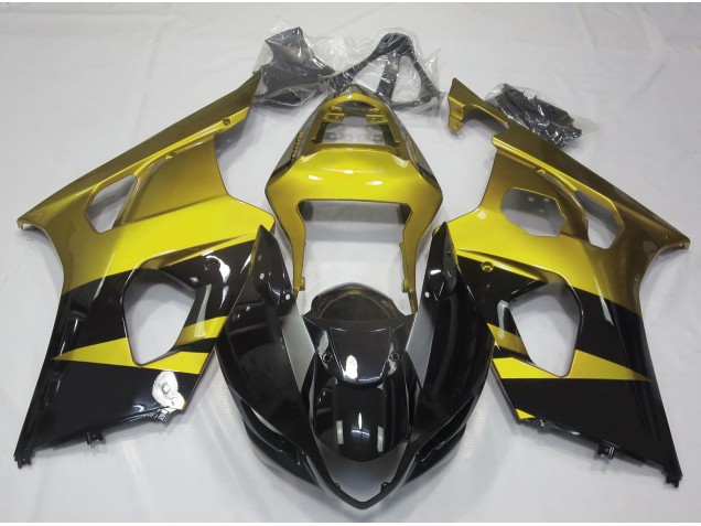 2003-2004 Gloss Yellow & Black Suzuki GSXR 1000 Fairings for Sale 2003-2004 Gloss Yellow & Black Suzuki GSXR 1000 Fairings for Sale