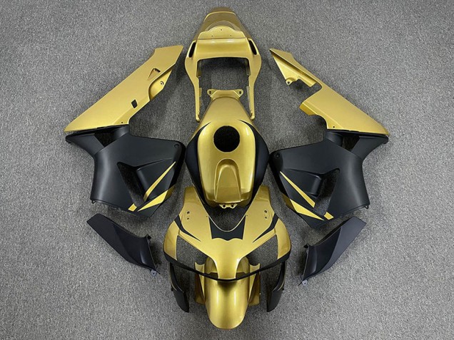 2003-2004 Gold & Matte Black Honda CBR600RR Fairings for Sale 2003-2004 Gold & Matte Black Honda CBR600RR Fairings for Sale