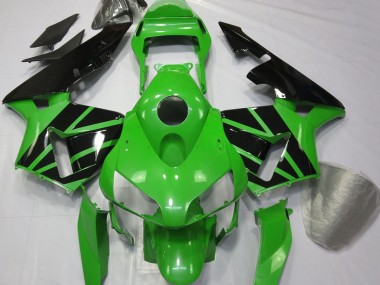 2003-2004 Green Black No Decals Honda CBR600RR Fairings for Sale