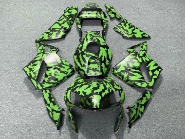 2003-2004 Green Camo Honda CBR600RR Fairings for Sale