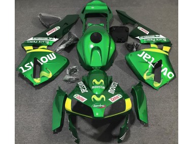 2003-2004 Green Movistar Honda CBR600RR Fairings for Sale