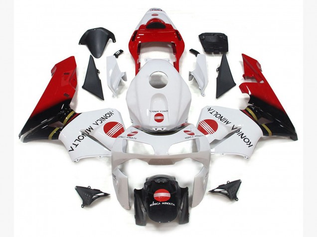 2003-2004 Konica Red Honda CBR600RR Fairings for Sale 2003-2004 Konica Red Honda CBR600RR Fairings for Sale