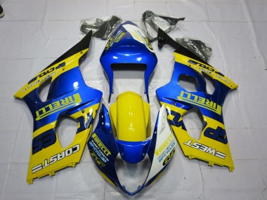 2003-2004 Pirelli Suzuki GSXR 1000 Fairings for Sale