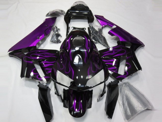 2003-2004 Purple Flames Honda CBR600RR Fairings for Sale 2003-2004 Purple Flames Honda CBR600RR Fairings for Sale