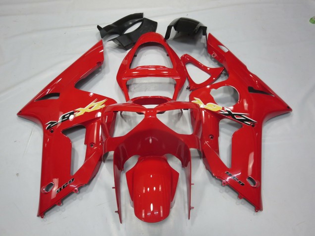 2003-2004 Red Ninja Kawasaki ZX6R Fairings for Sale 2003-2004 Red Ninja Kawasaki ZX6R Fairings for Sale