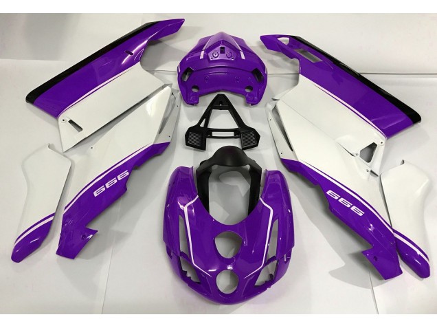 2003-2004 White Purple and Black Ducati 749 999 Fairings for Sale 2003-2004 White Purple and Black Ducati 749 999 Fairings for Sale